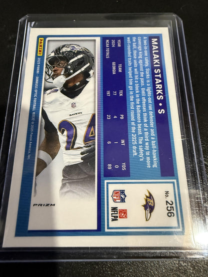 2025 Donruss Optic #256 Malaki Starks Purple Shock