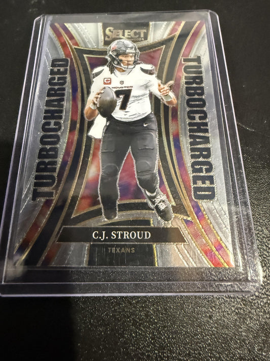 2024 Panini Select #10 C.J. Stroud Turbocharged