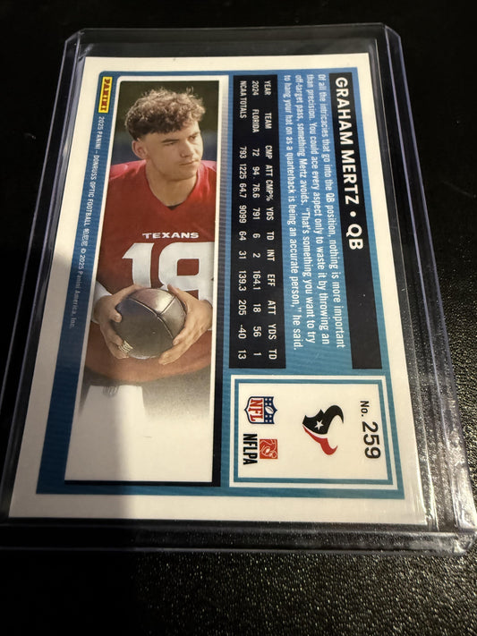 2025 Donruss Optic #259 Graham Mertz