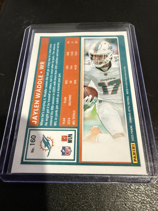 2025 Donruss Optic #160 Jaylen Waddle