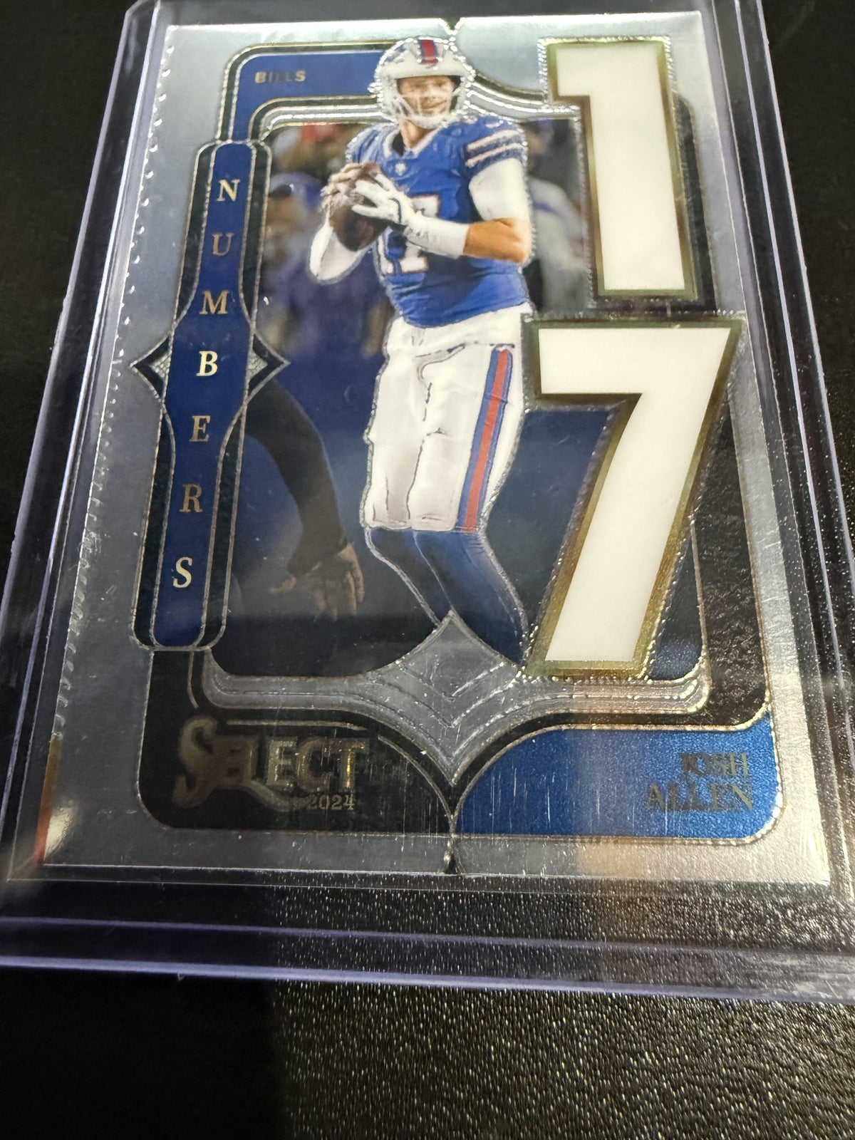 2024 Panini Select #10 Josh Allen Select Numbers