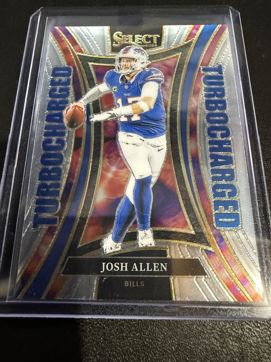 2024 Panini Select #18 Josh Allen Turbocharged