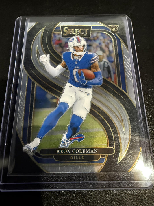 2024 Panini Select #153 Keon Coleman