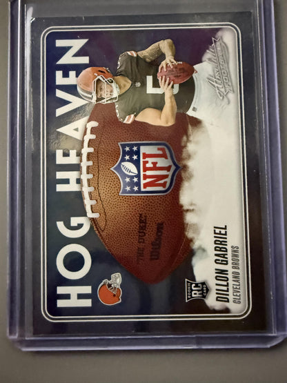 2025 Panini Absolute #HH-DGL Dillon Gabriel Hog Heaven