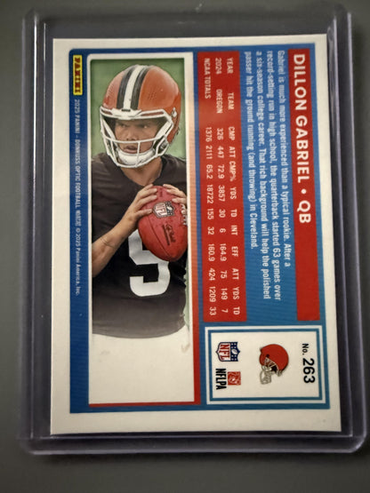 2025 Donruss Optic #263 Dillon Gabriel