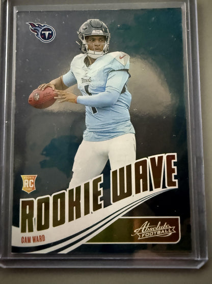 2025 Panini Absolute #RW-CWD Cam Ward Rookie Wave