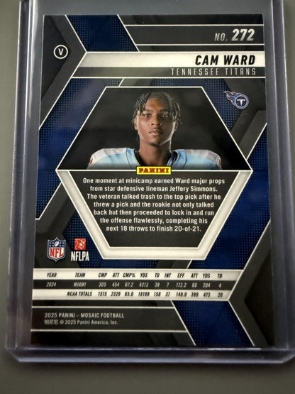 2025 Panini Mosaic #272 Cam Ward