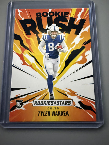 2025 Panini Rookies & Stars #18 Tyler Warren Rookie Rush