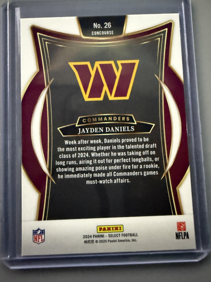 2024 Panini Select #26 Jayden Daniels