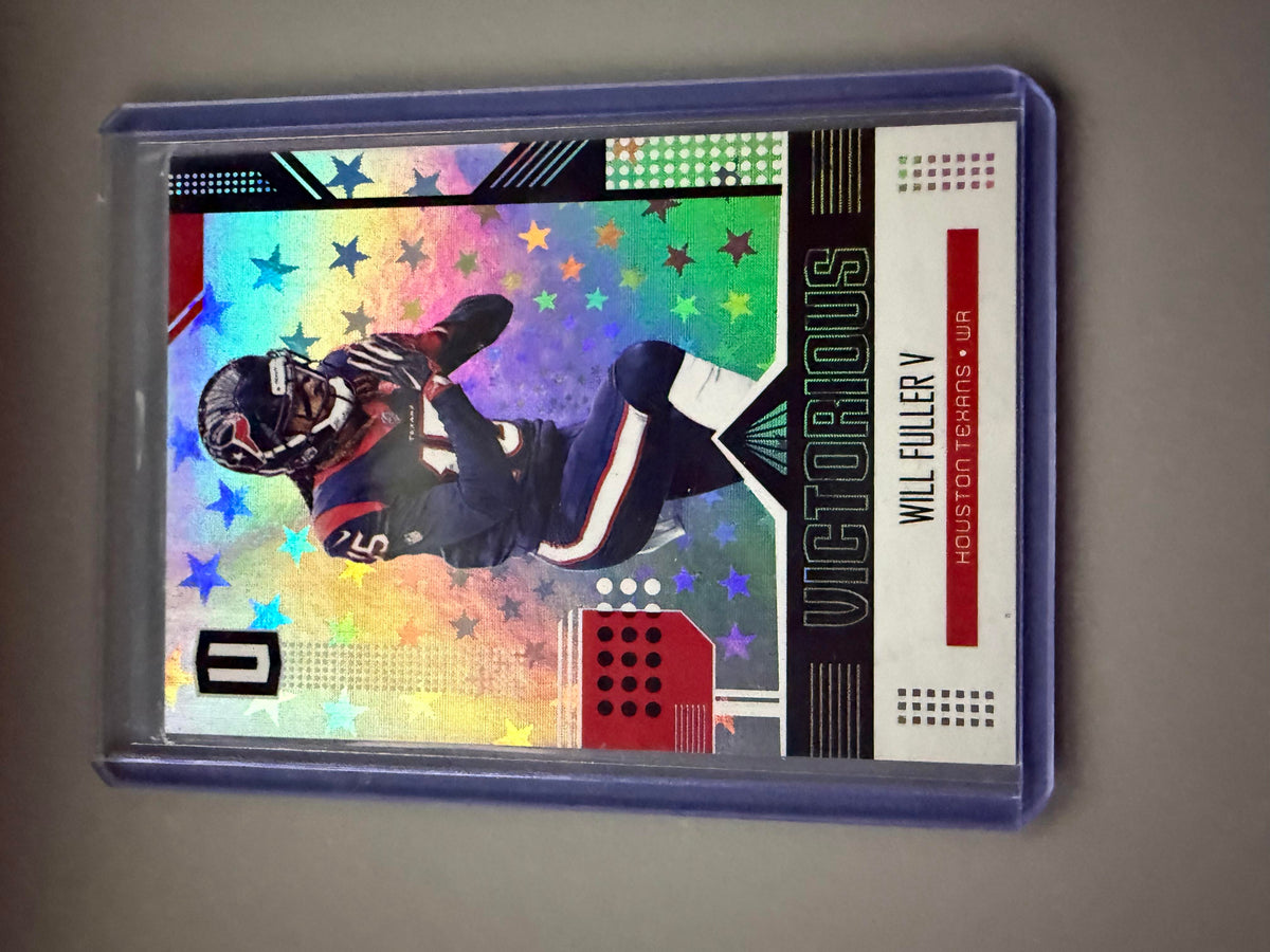 2018 Panini Unparalleled #VT-WF Will Fuller V Victorious Astral #/200