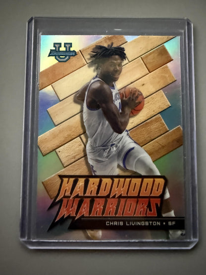 2022-23 Bowman University Best #HW-4 Chris Livingston Hardwood Warriors