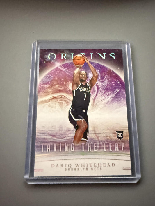 2023-24 Panini Origins #13 Dariq Whitehead Taking the Leap
