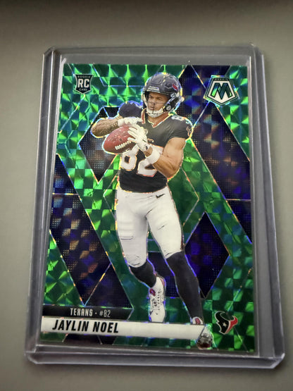 2025 Panini Mosaic #373 Jaylin Noel Mosaic Green