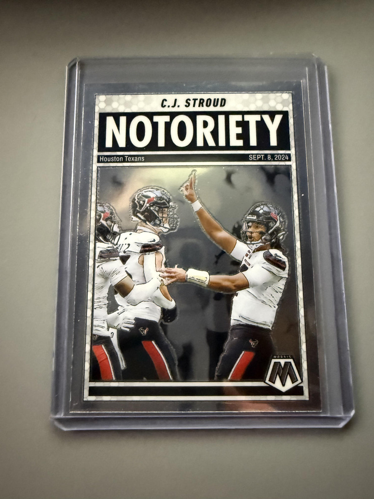 2025 Panini Mosaic #5 C.J. Stroud Notoriety