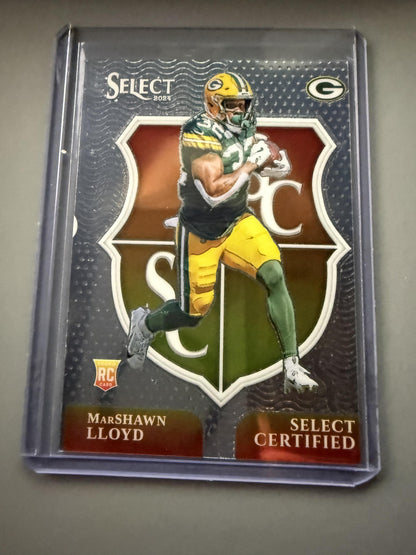 2024 Panini Select #23 MarShawn Lloyd Select Certified Rookies