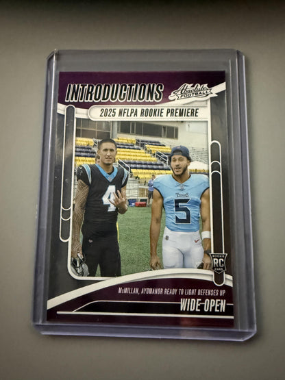 2025 Panini Absolute #I-TMN Wide Open Introductions