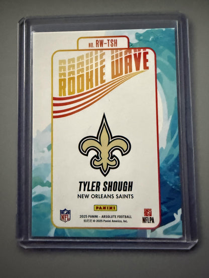 2025 Panini Absolute #RW-TSH Tyler Shough Rookie Wave