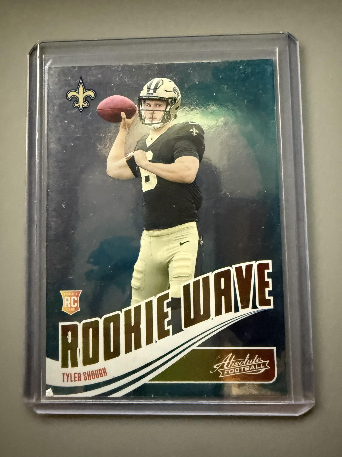 2025 Panini Absolute #RW-TSH Tyler Shough Rookie Wave