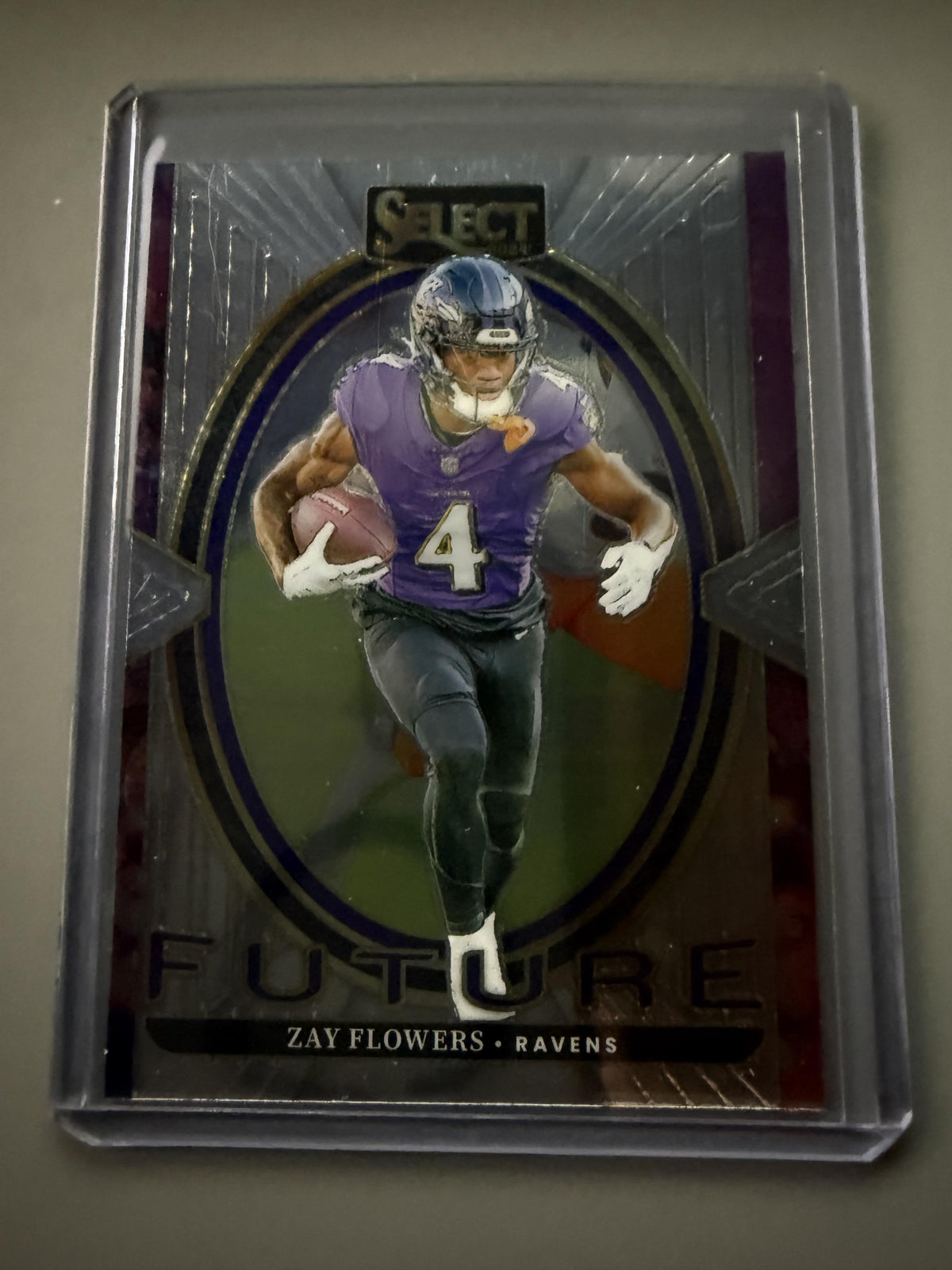 2024 Panini Select #17 Zay Flowers Select Future