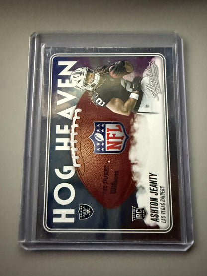 2025 Panini Absolute #HH-AJY Ashton Jeanty Hog Heaven