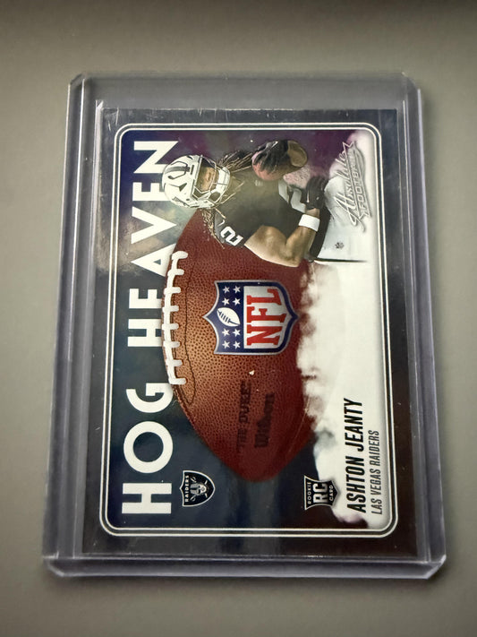2025 Panini Absolute #HH-AJY Ashton Jeanty Hog Heaven