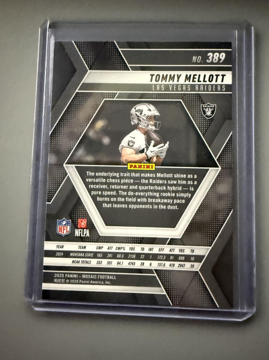 2025 Panini Mosaic #389 Tommy Mellott