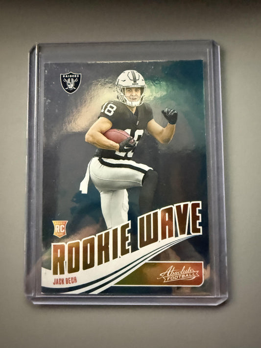 2025 Panini Absolute #RW-JBH Jack Bech Rookie Wave