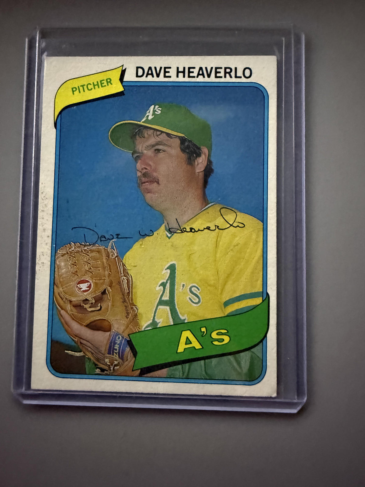 1980 Topps #177 Dave Heaverlo
