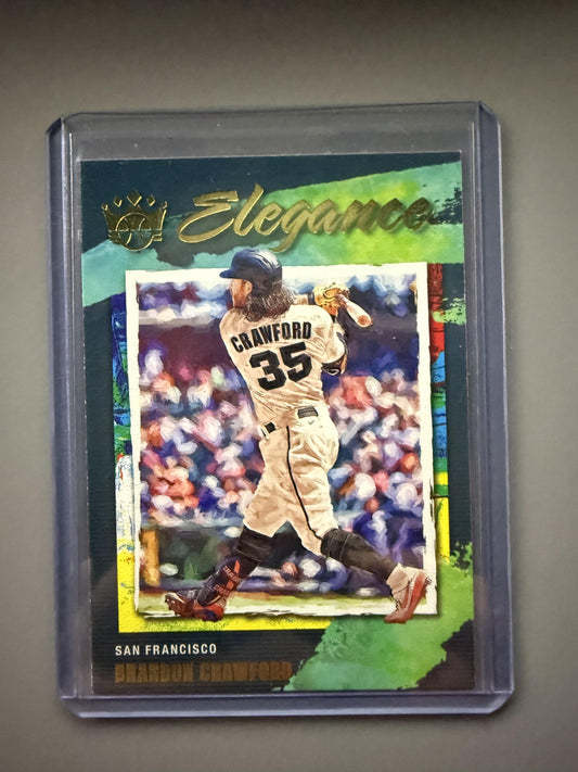 2022 Panini Diamond Kings #E-7 Brandon Crawford Elegance