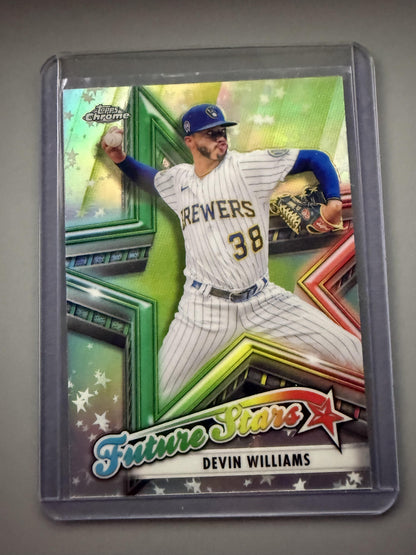 2021 Topps Chrome #FS-10 Devin Williams Future Stars