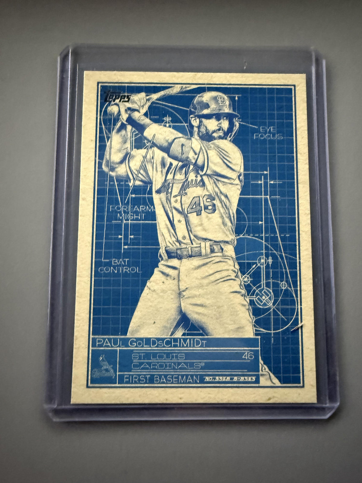 2024 Topps #SB-20 Paul Goldschmidt Superstar Blueprint