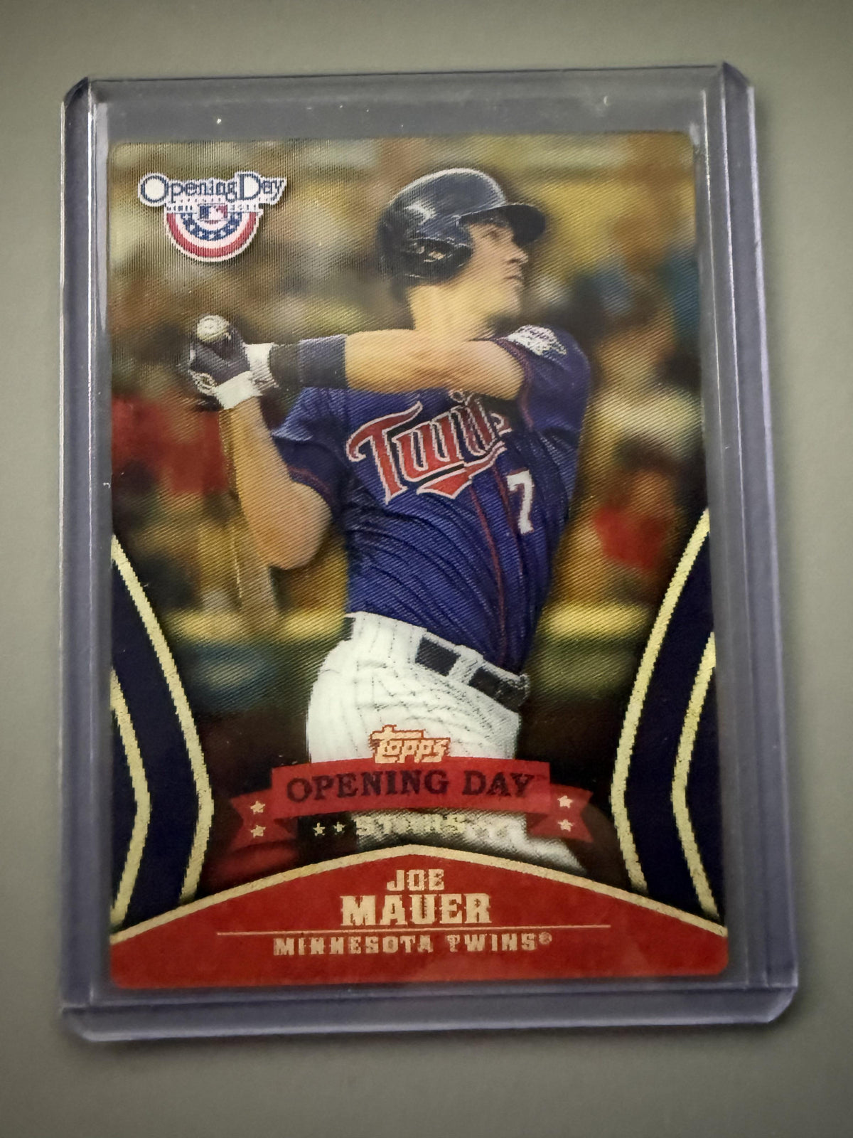 2013 Topps Opening Day #ODS-9 Joe Mauer Opening Day Stars