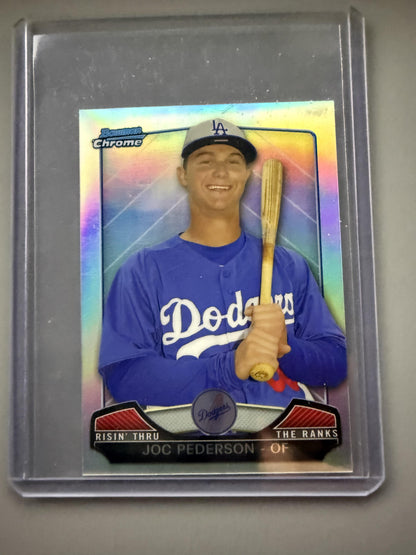 2013 Bowman Chrome #RTR-JP Joc Pederson Risin' Thru the Ranks Mini