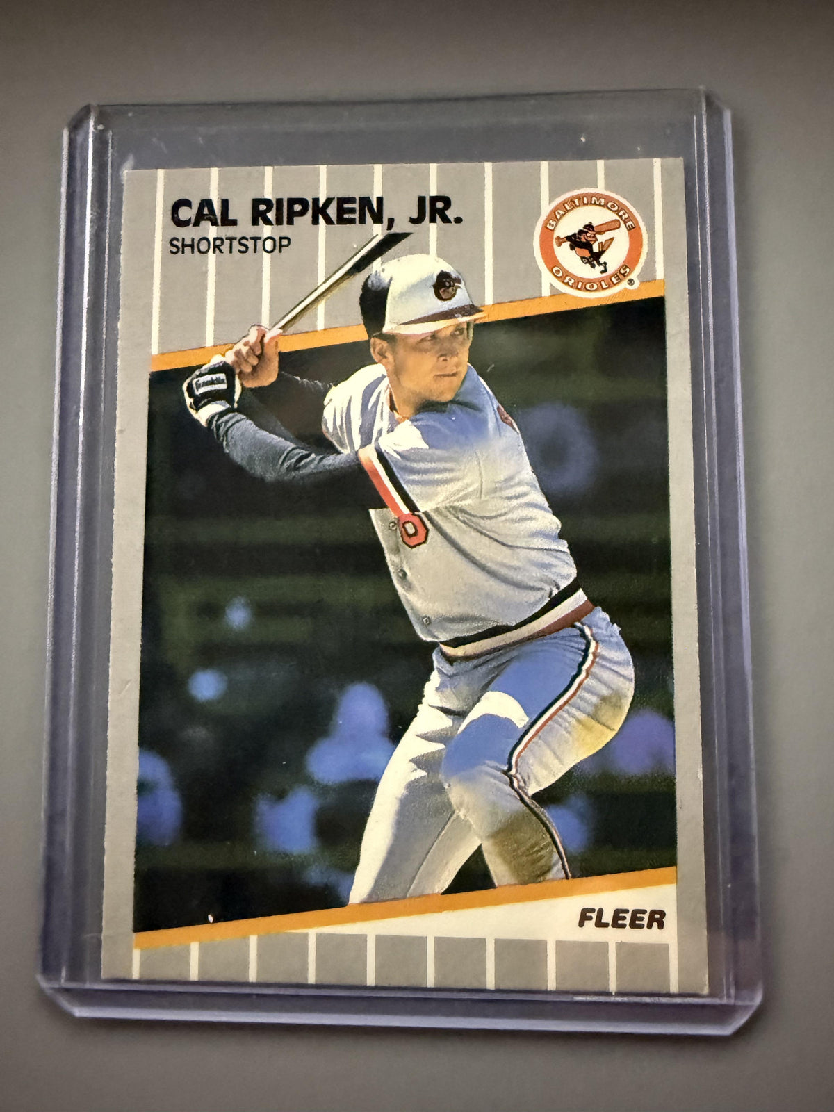 1989 Fleer #617 Cal Ripken, Jr.
