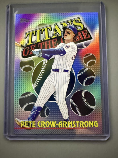 2026 Topps #TOG-13 Pete Crow-Armstrong Titans of the Game