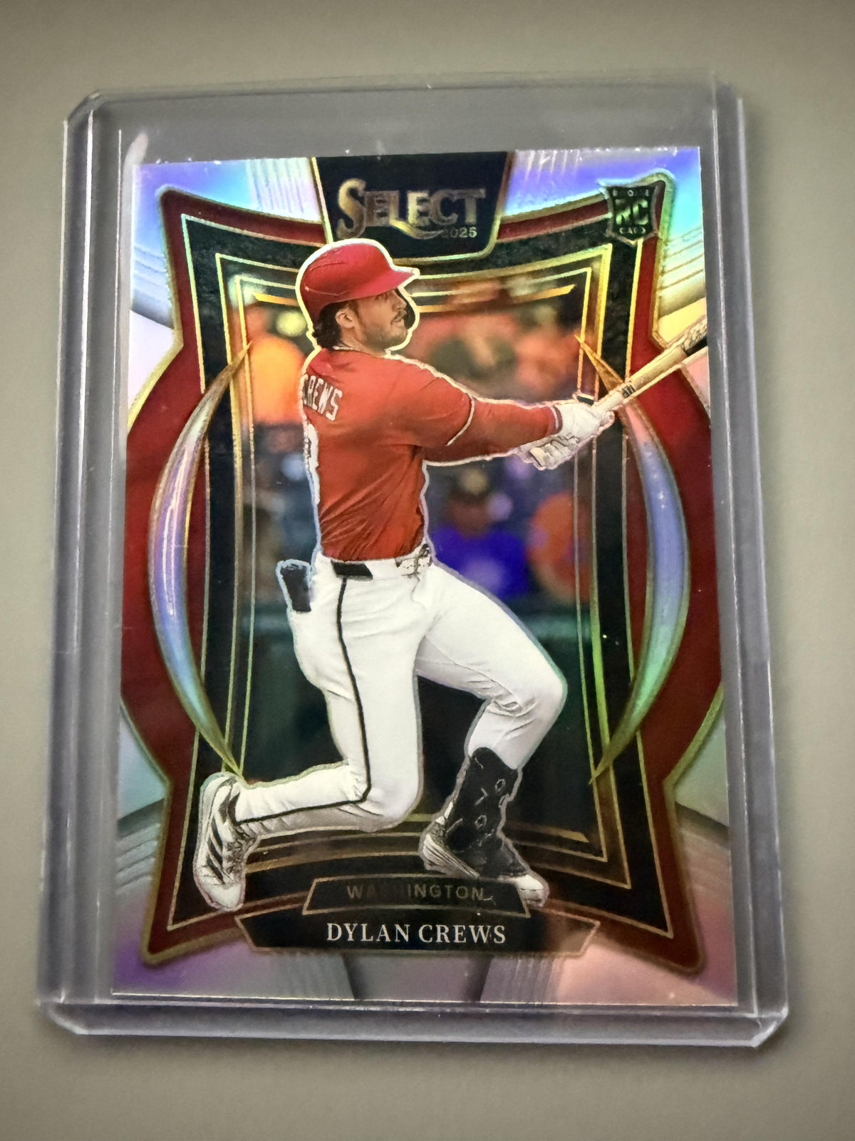 2025 Panini Select #14 Dylan Crews Silver Prizm
