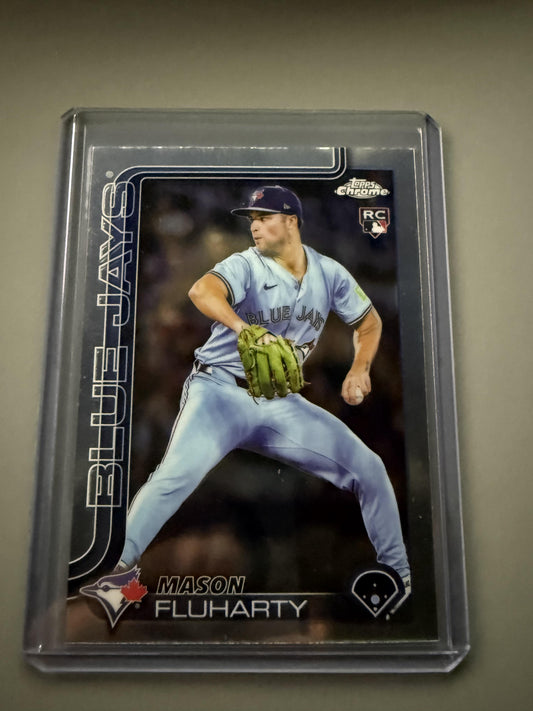 2025 Topps Chrome Update #USC161 Mason Fluharty
