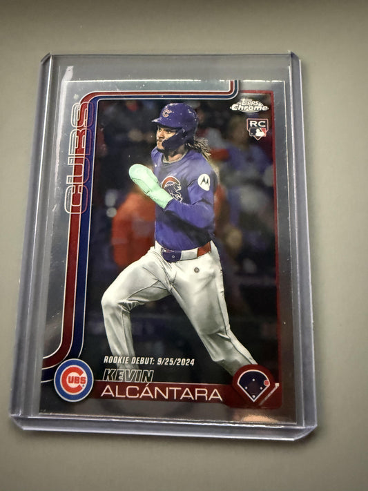 2025 Topps Chrome Update #USC25 Kevin Alcántara