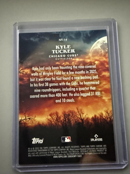 2025 Topps Update #NT-14 Kyle Tucker Night Terrors