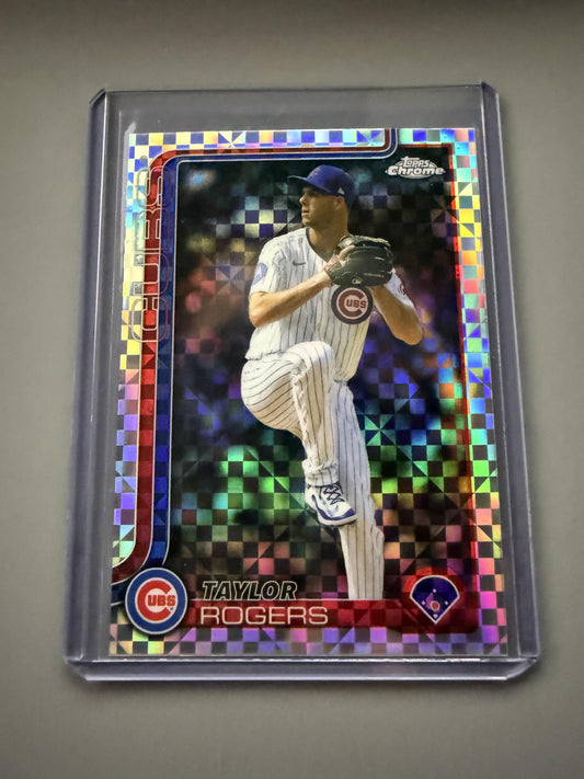 2025 Topps Chrome Update #USC147 Taylor Rogers X-Fractors