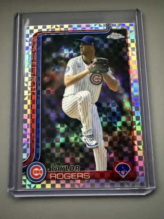 2025 Topps Chrome Update #USC147 Taylor Rogers X-Fractors