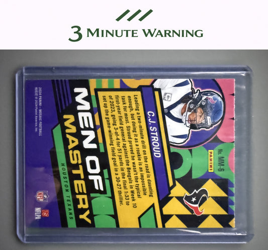 2024 Panini Mosaic #MM-6 C.J. Stroud Men of Mastery
