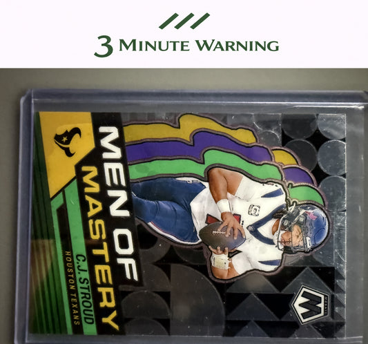 2024 Panini Mosaic #MM-6 C.J. Stroud Men of Mastery