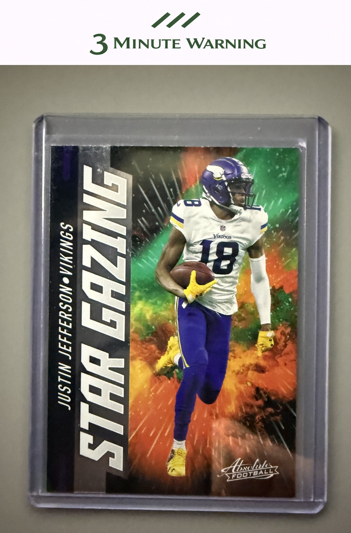 2021 Panini Absolute #SG11 Justin Jefferson Star Gazing