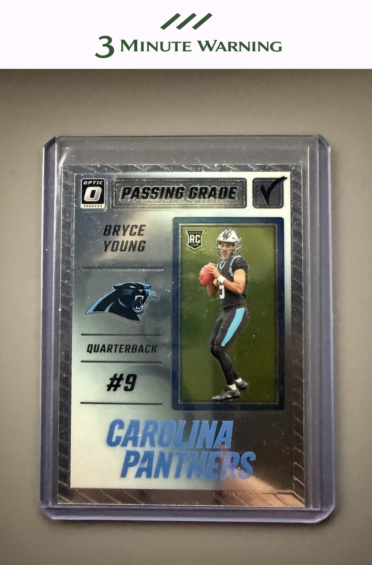 2023 Donruss Optic #PG-BY Bryce Young Passing Grade