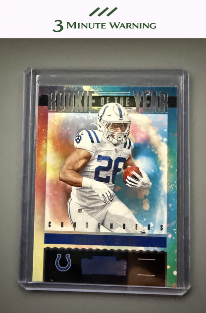 2020 Panini Contenders #RY-JTA Jonathan Taylor Rookie of the Year Contenders