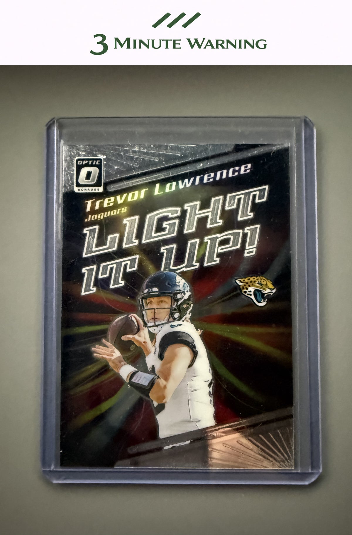 2023 Donruss Optic #LU-TL Trevor Lawrence Light It Up!