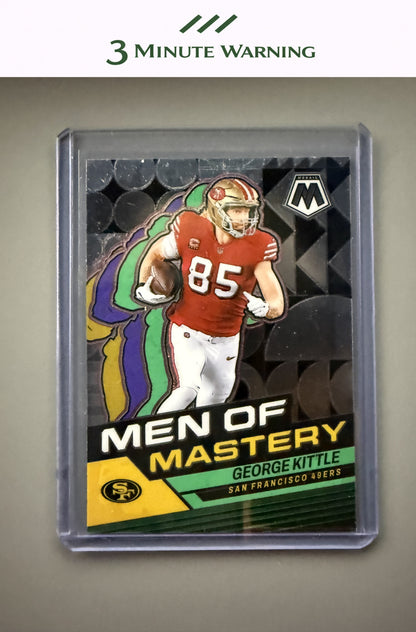 2024 Panini Mosaic #MM-11 George Kittle Men of Mastery