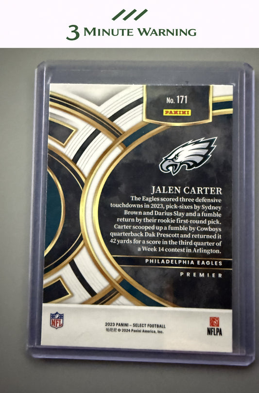 2023 Panini Select #171 Jalen Carter