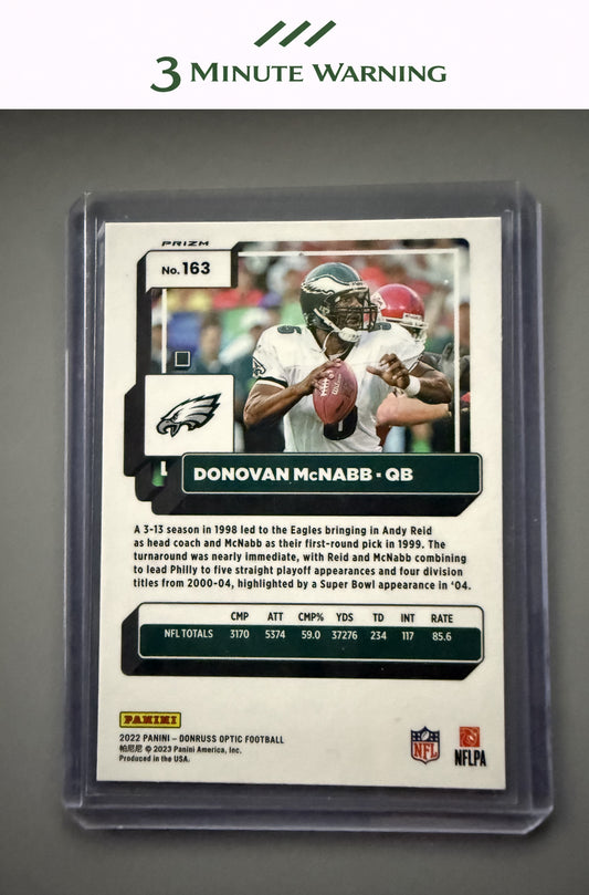 2022 Donruss Optic #163 Donovan McNabb Red Stars